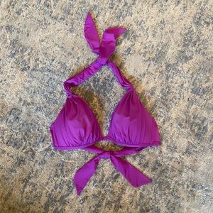 Kenneth Cole Purple Swim Suit Bikini Top